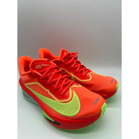 Nike Zoom Fly 6 Bright Crimson Lime FN8454-601 Men\'s Size 13 New